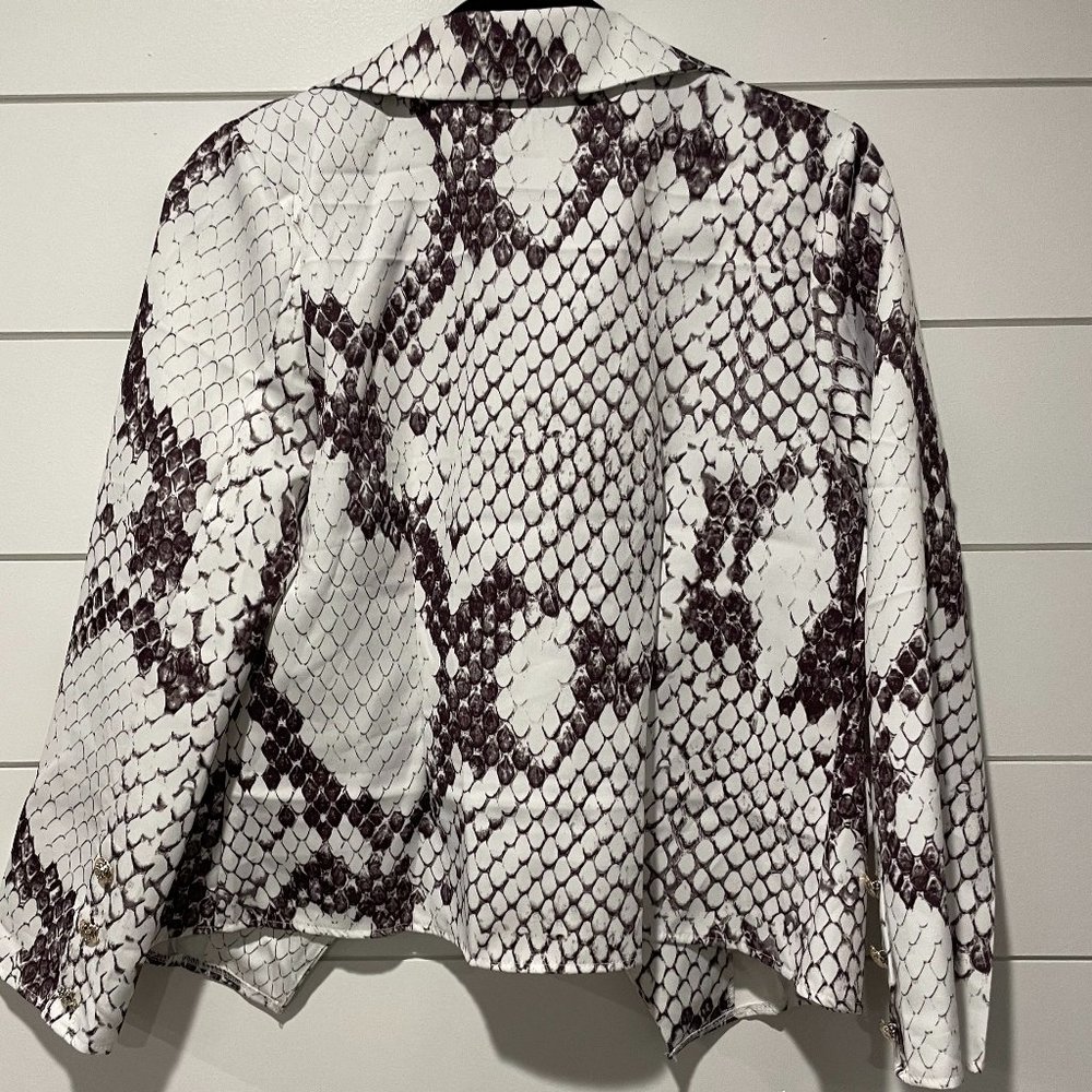 Snakeprint Jacket - Picture 2 of 3